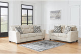 Lonoke Parchment Sofa, Loveseat, Oversized Chair and Ottoman