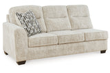 Lonoke Parchment 2-Piece Sectional with Chaise and Ottoman