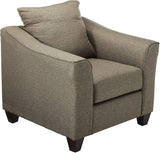 Salizar Flared Arm Chair Gray