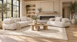 Eskola Ivory 2-Piece Chenille Sofa and Accent Chair Set by Coaster at Eve Furniture