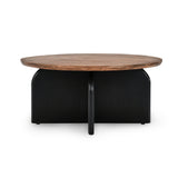 Penelope Coffee Table - Natural Brown/Black by Classic Home at Eve Furniture