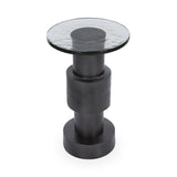 Callen Accent Table - Antique Nickel by Classic Home at Eve Furniture