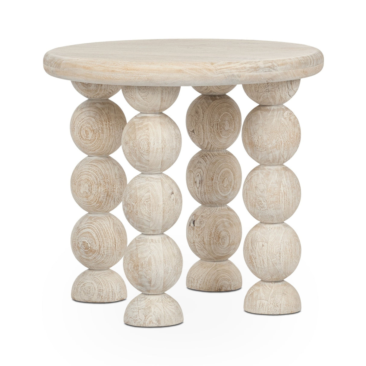Adir End Table - Cream