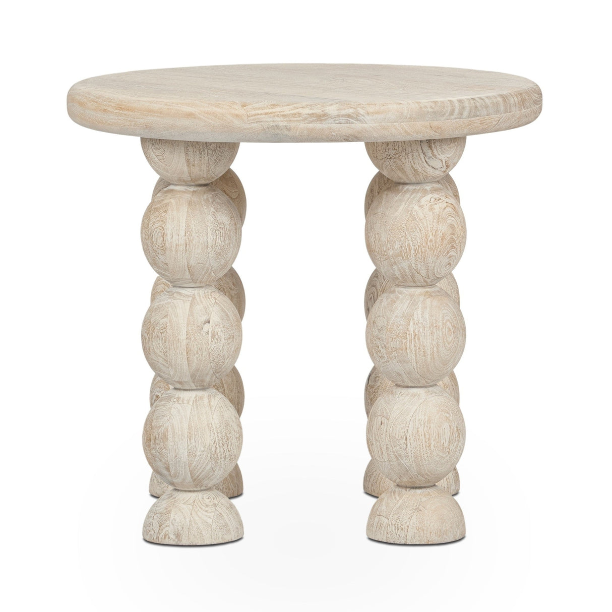 Adir End Table - Cream