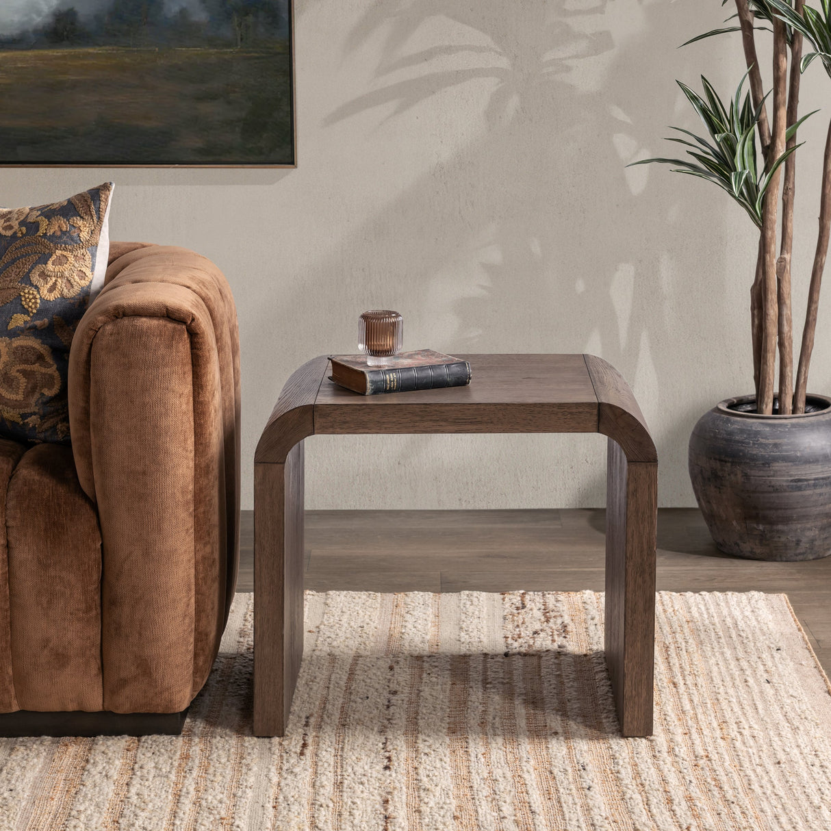 Levine End Table - Walnut Ridge