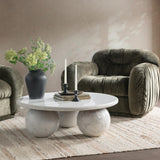 Castello Coffee Table - Atenea White