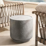 Sania Outdoor Accent Table - Athena Gray by Classic Home at Eve Furniture