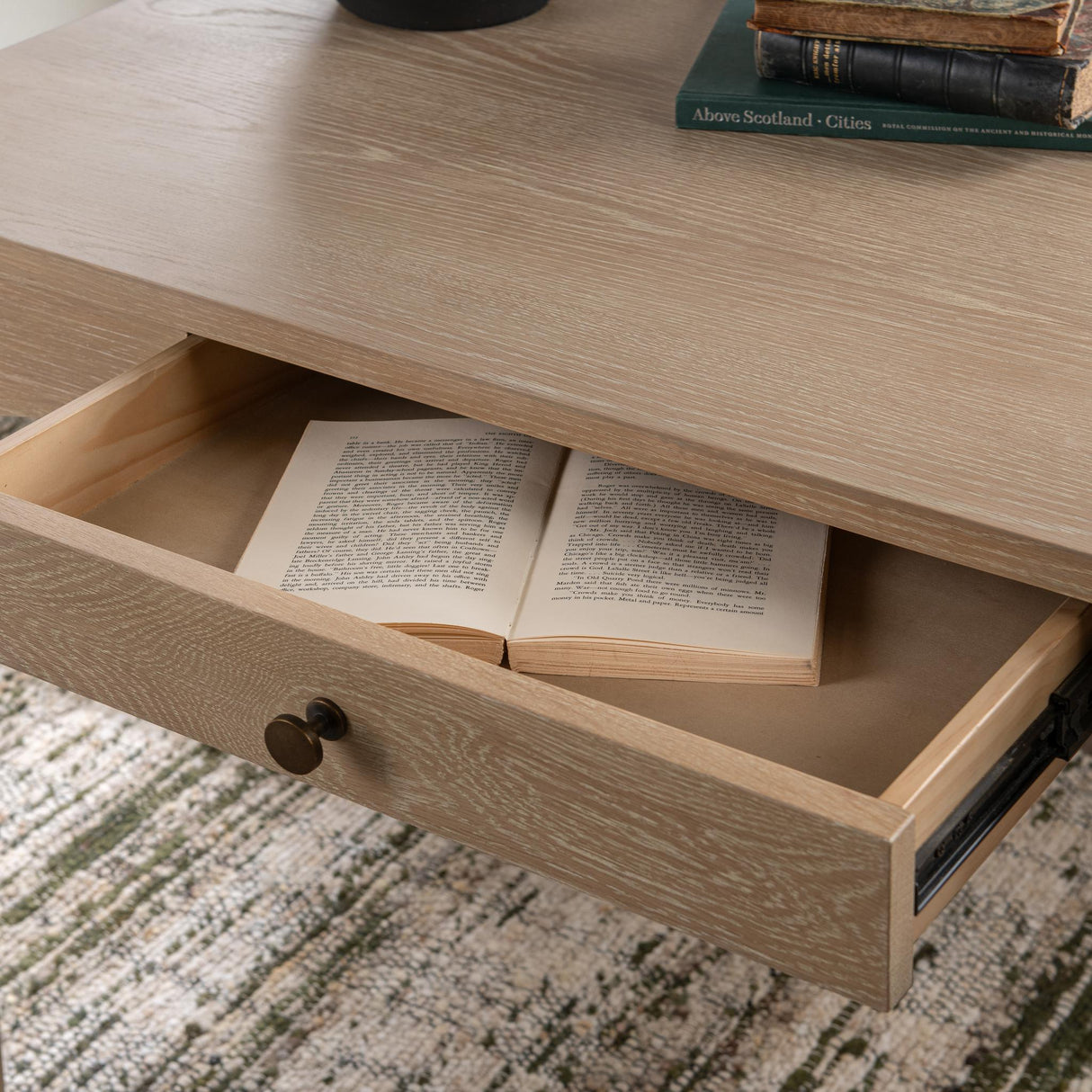 Karl 48"-72" Extendable Desk - Coastal Drift