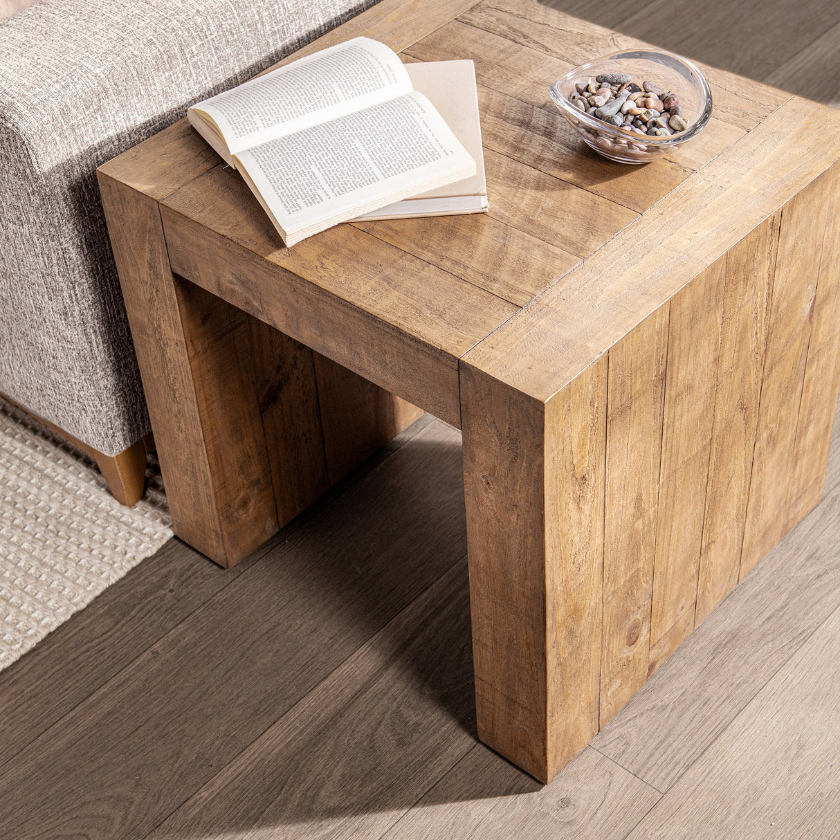Clayton End Table - Sunfield