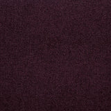 Delroy 3-Seat Stationary Sofa Aubergine Polyester Upholstery