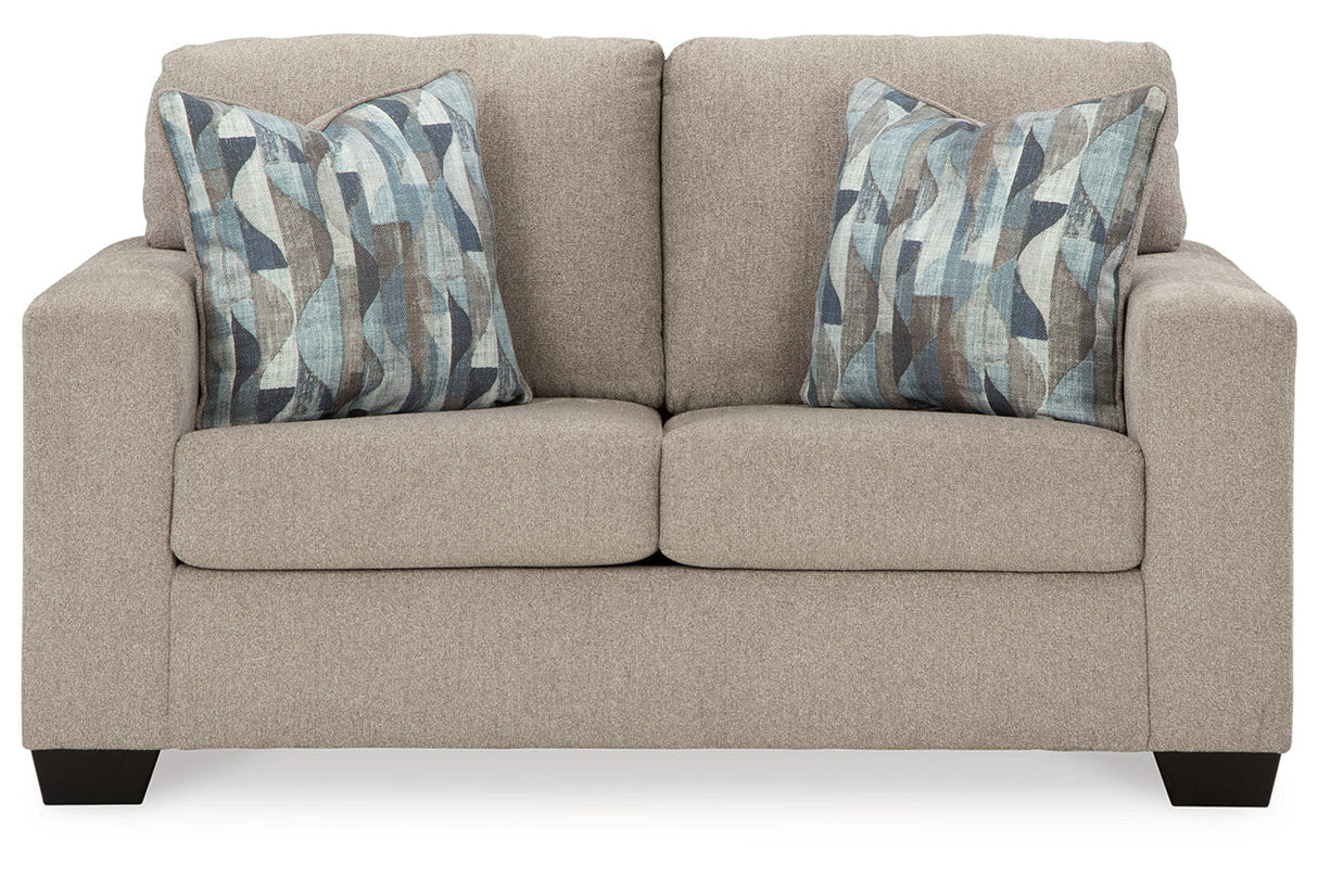 Deltona Parchment Sofa, Loveseat and Recliner