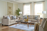 Deltona Parchment Sofa, Loveseat and Recliner