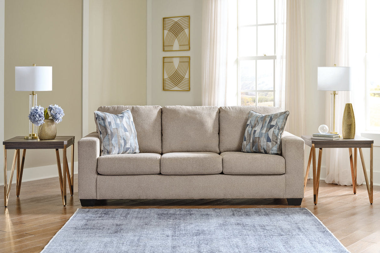 Deltona Parchment Sofa, Loveseat and Recliner