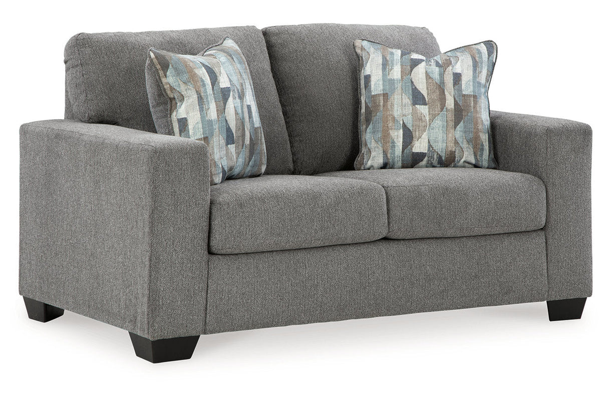 Deltona Graphite Sofa, Loveseat and Recliner