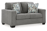 Deltona Graphite Sofa, Loveseat and Recliner