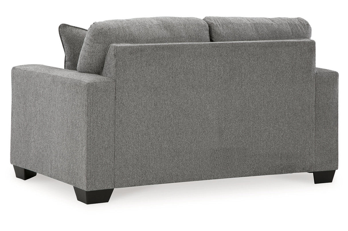 Deltona Graphite Sofa, Loveseat and Recliner