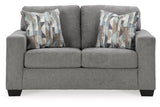 Deltona Graphite Sofa, Loveseat and Recliner