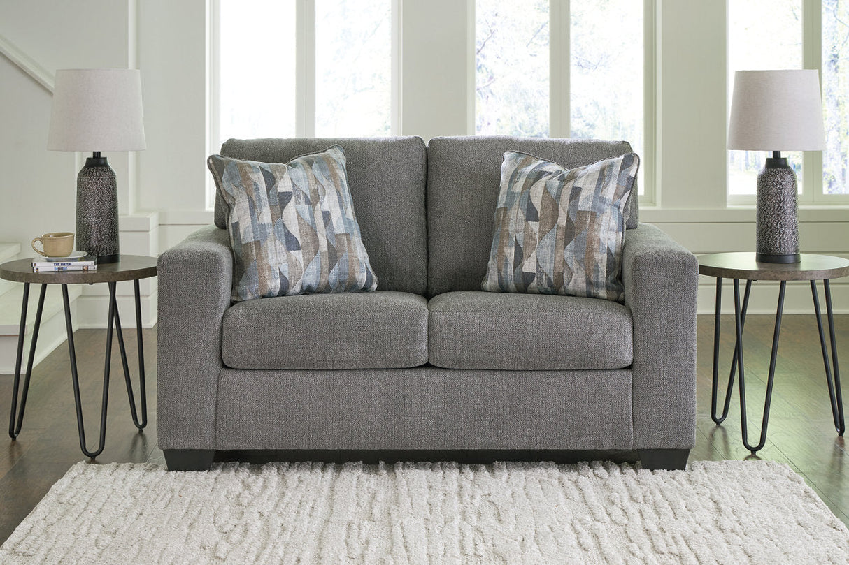 Deltona Graphite Sofa, Loveseat and Recliner