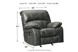 Dunwell Steel Power Reclining Sofa with Power Recliner