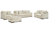 Maggie Birch Sofa, Loveseat, Chair and Ottoman