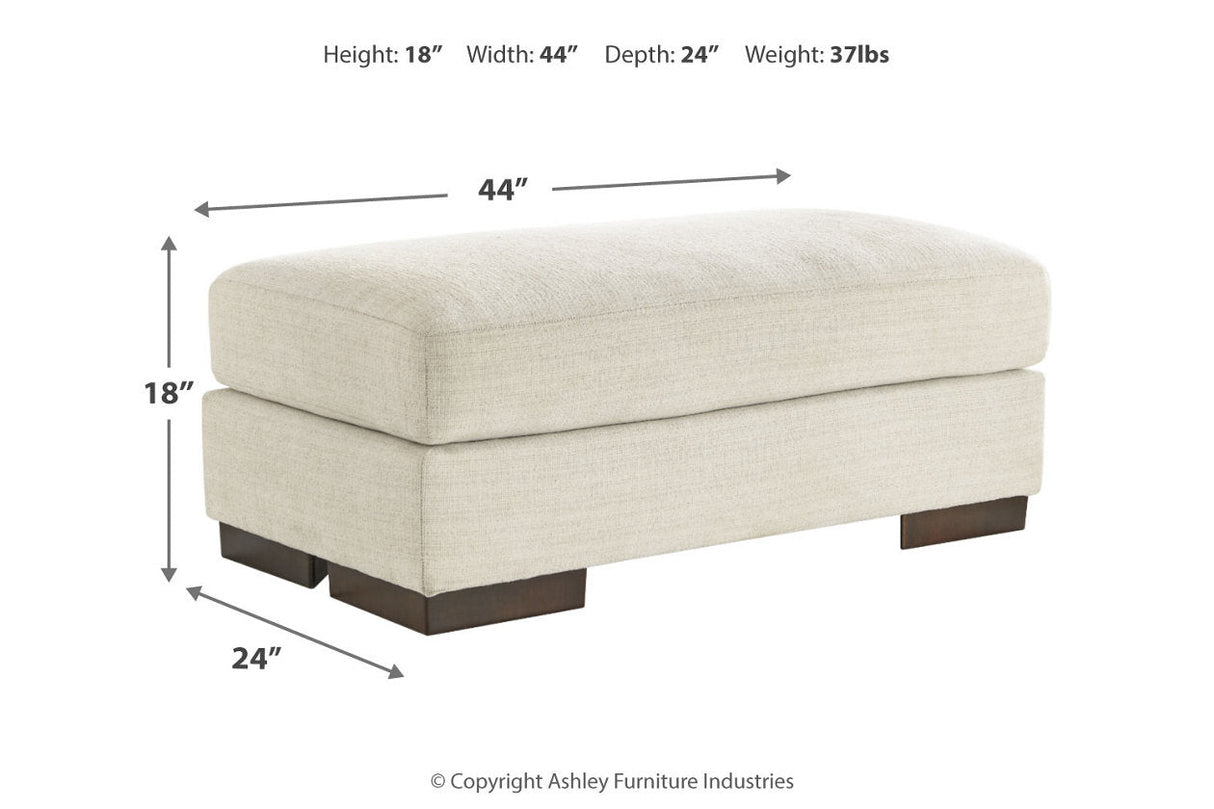 Maggie Birch Sofa, Loveseat and Ottoman