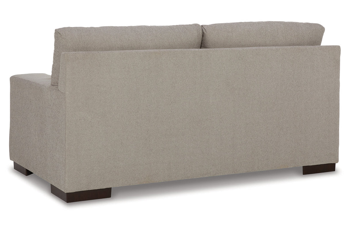 Maggie Flax Sofa and Loveseat