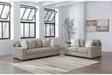 Maggie Flax Sofa, Loveseat, Oversized Chair and Ottoman