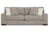 Maggie Flax Sofa and Loveseat