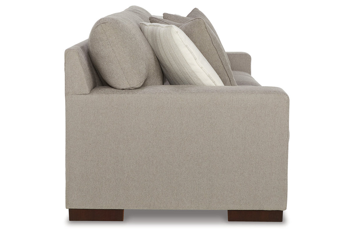 Maggie Flax Sofa, Loveseat, Oversized Chair and Ottoman