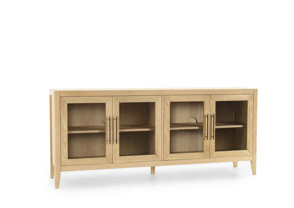 Beechgrove 4 Door Buffet - True Natural by Classic Home at Eve Furniture