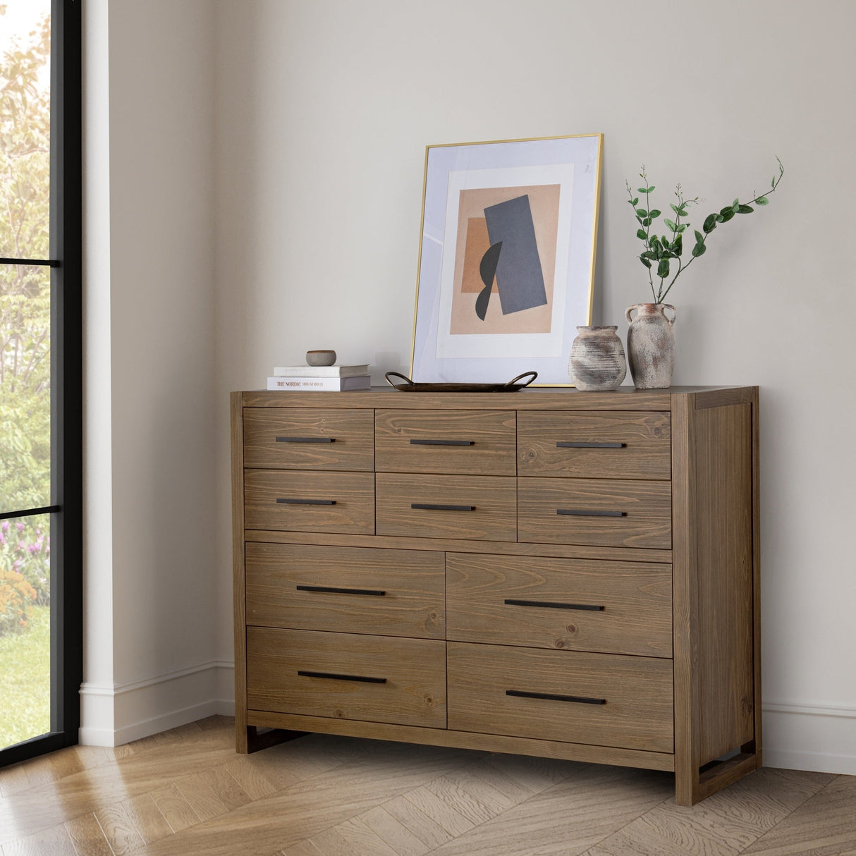 Fenmore 10 Drawer Dresser - Honey by Classic Home at Eve Furniture