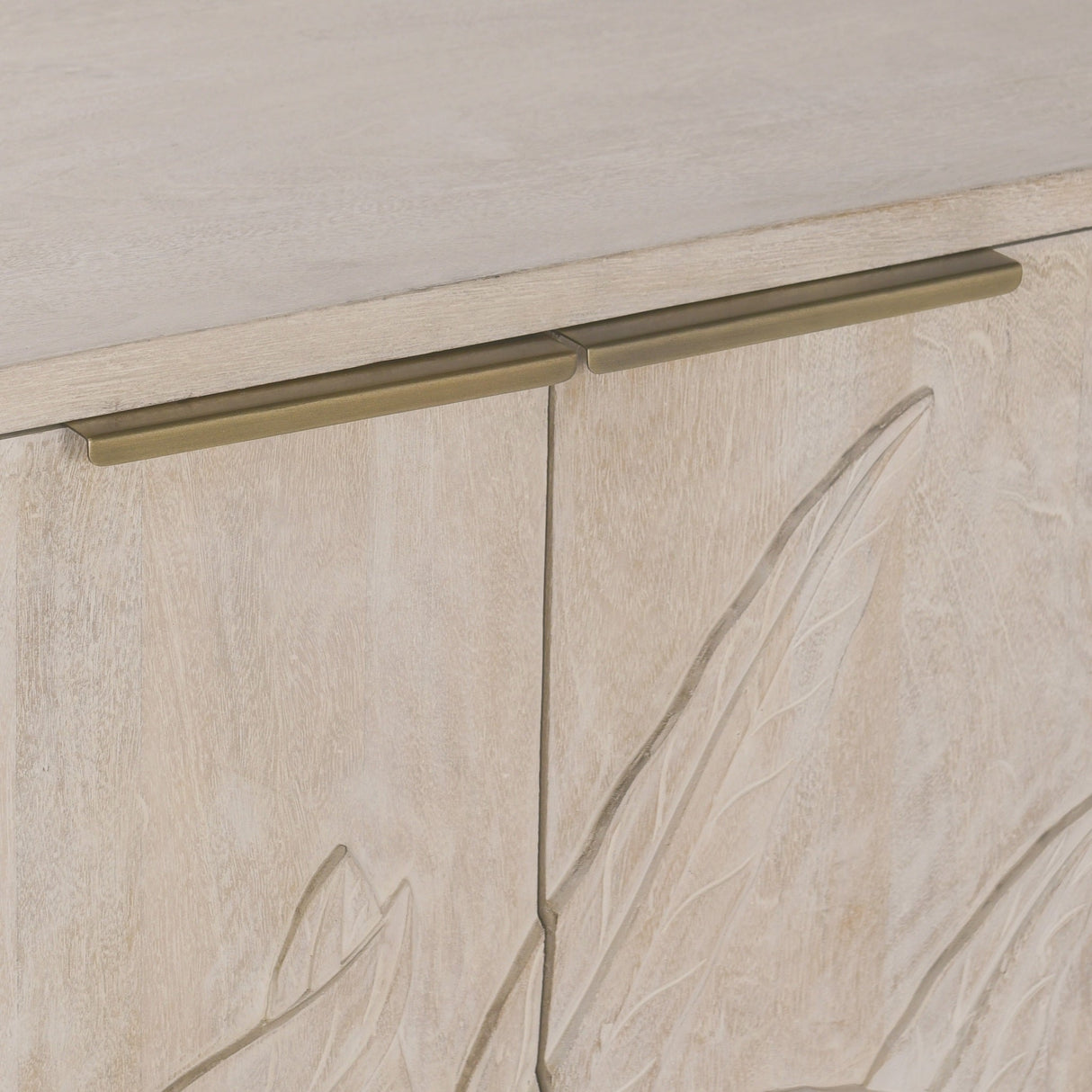 Ledro 4 Door Cabinet - Cream