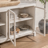 Hera 4 Door Buffet - Creamwood
