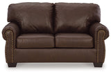 Colleton Dark Brown Sofa, Loveseat and Recliner