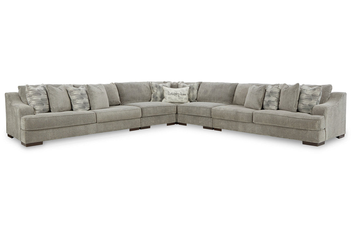 Bayless Smoke 5-Piece Sectional