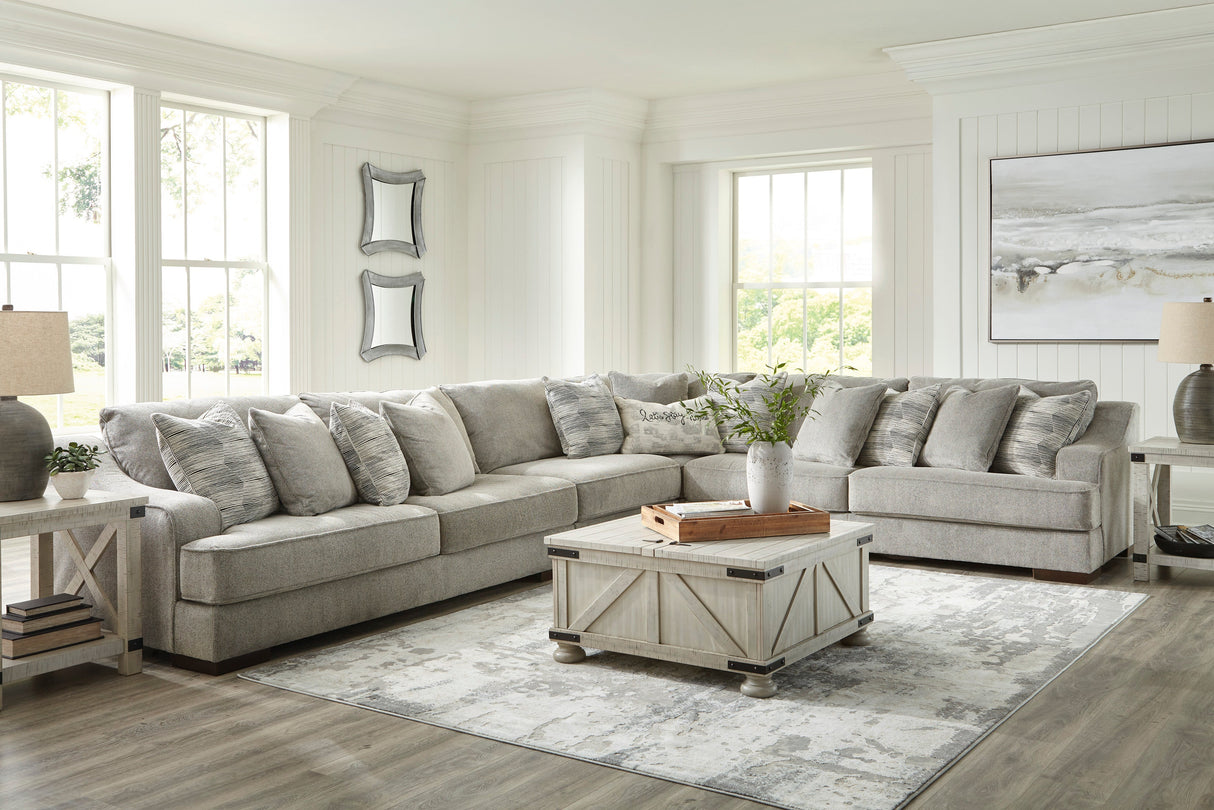 Bayless Smoke 4-Piece Sectional