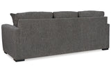 Gardiner Pewter Sofa Chaise and Ottoman