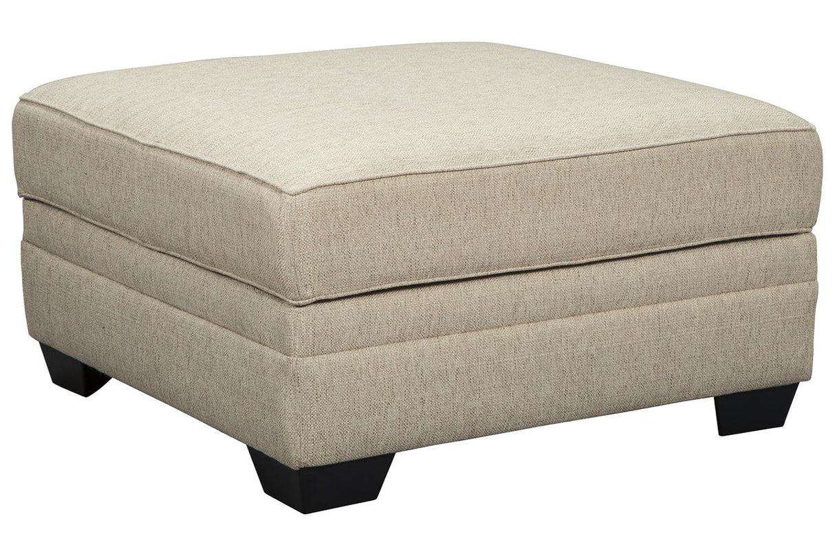 Luxora Bisque Ottoman With Storage