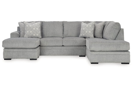 Casselbury Cement 2-Piece Sectional with Chaise