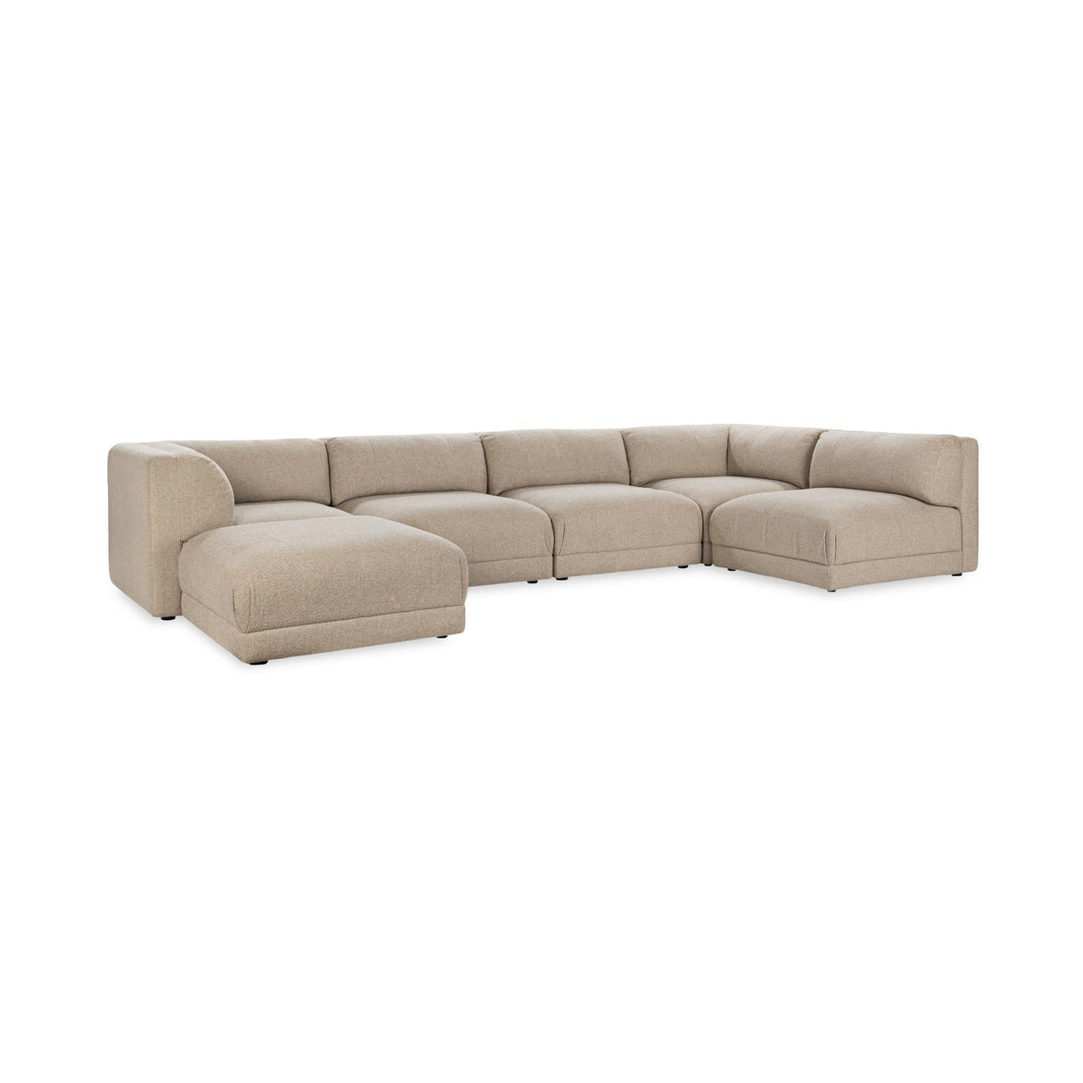 Adalynne 6 Piece Sectional - Buttermilk