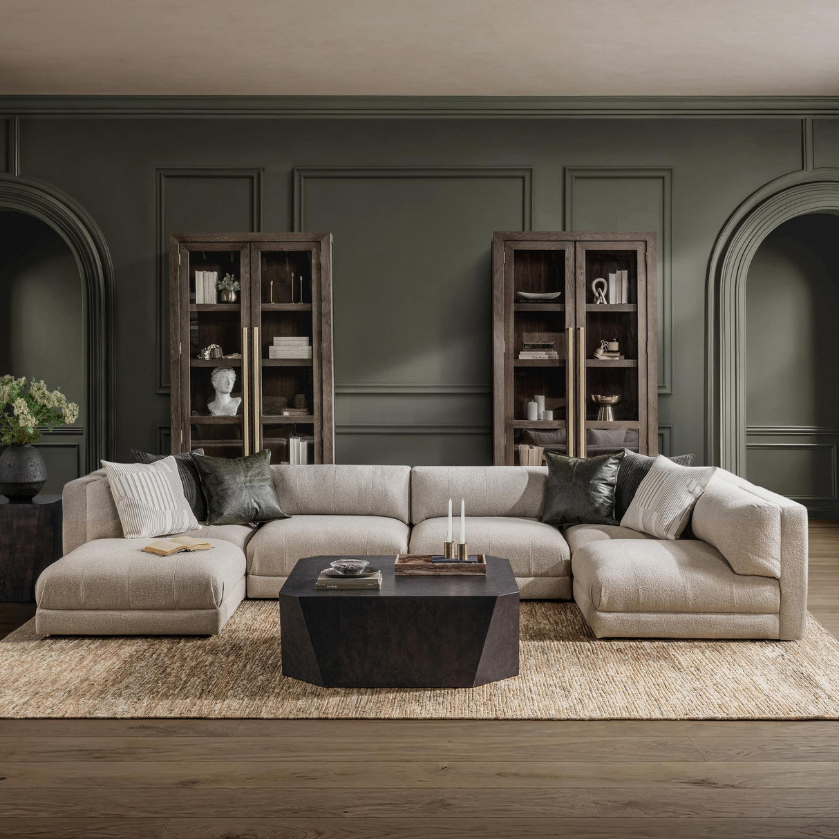 Adalynne 6 Piece Sectional - Buttermilk