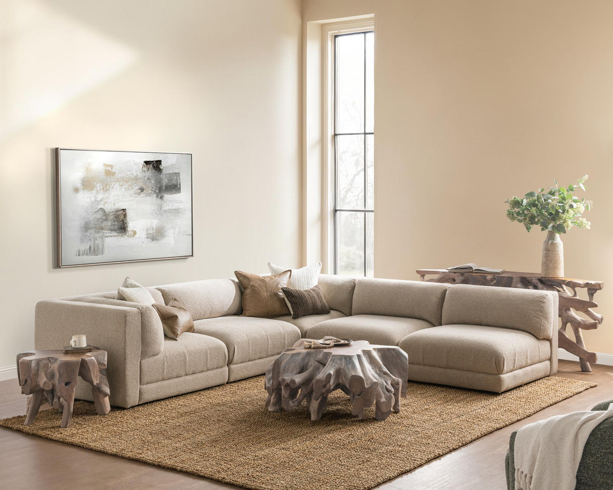 Adalynne 6 Piece Sectional - Buttermilk