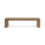 Bristol Bench - Café Brown by Classic Home at Eve Furniture