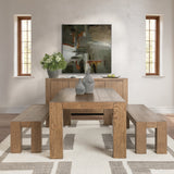 Bristol Bench - Café Brown by Classic Home at Eve Furniture