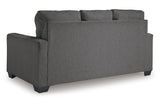 Rannis Pewter Full Sofa Sleeper and Recliner