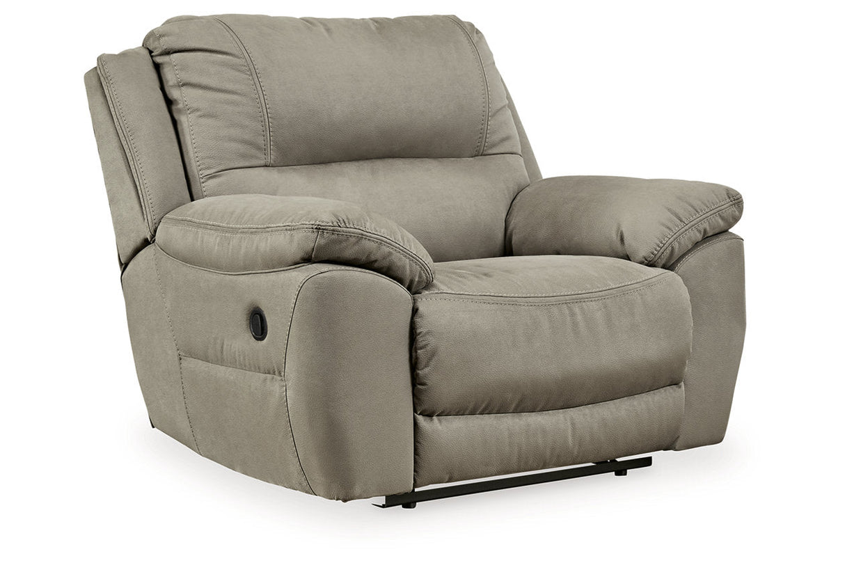 Next-Gen Gaucho Putty Power Reclining Sofa and Loveseat