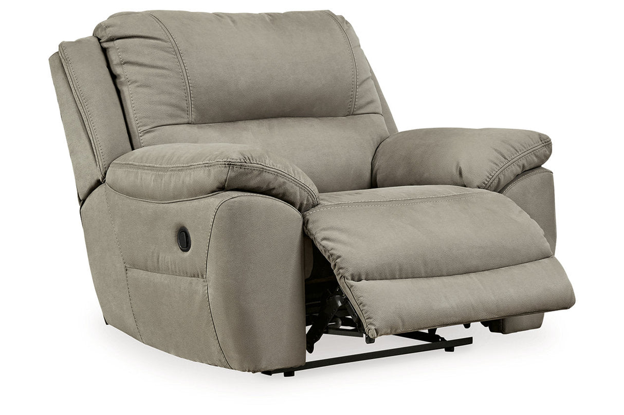 Next-Gen Gaucho Putty Power Reclining Sofa and Loveseat