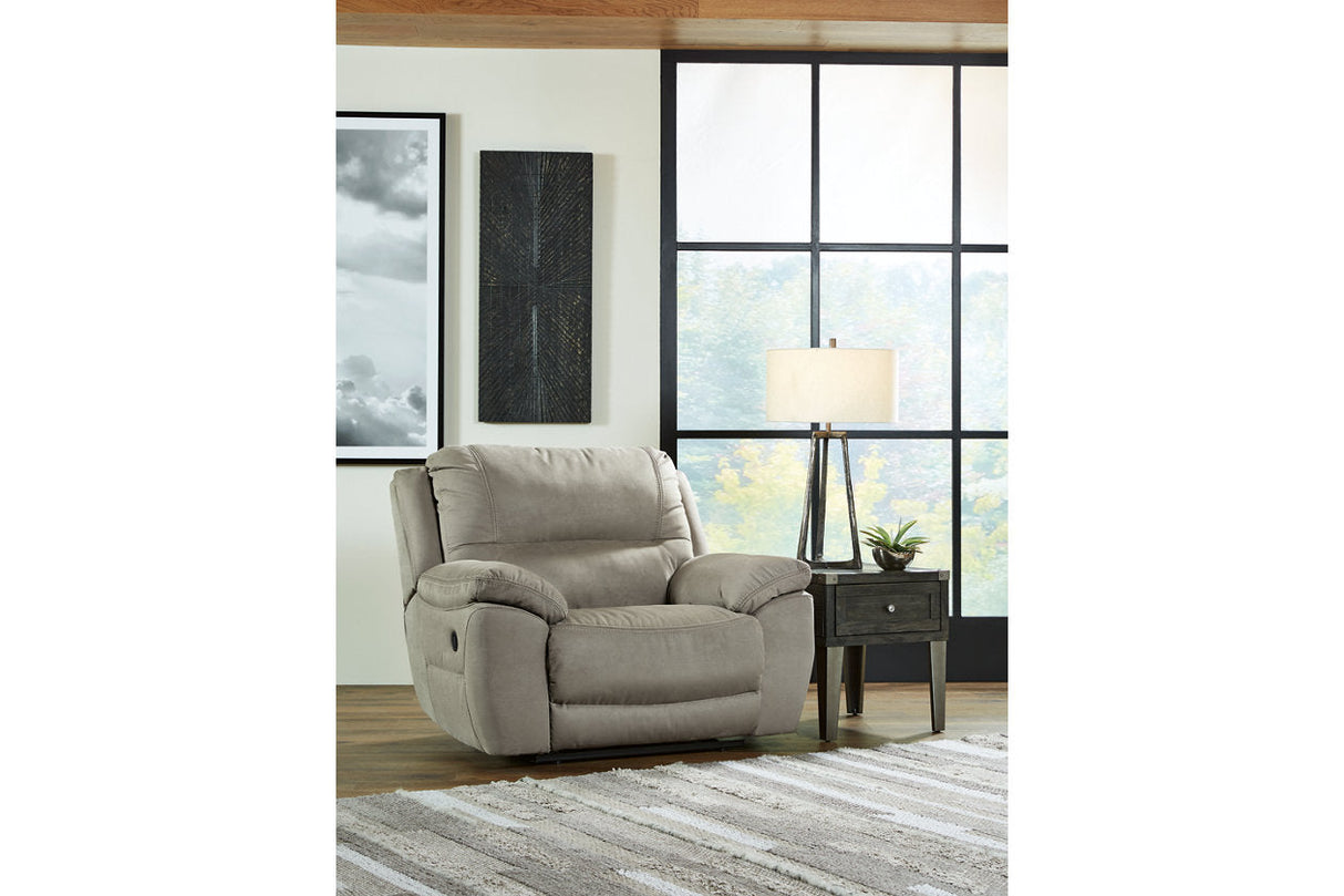 Next-Gen Gaucho Putty Oversized Recliner