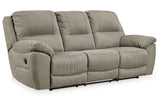 Next-Gen Gaucho Putty Power Reclining Sofa and Loveseat