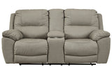 Next-Gen Gaucho Putty Power Reclining Loveseat with Console